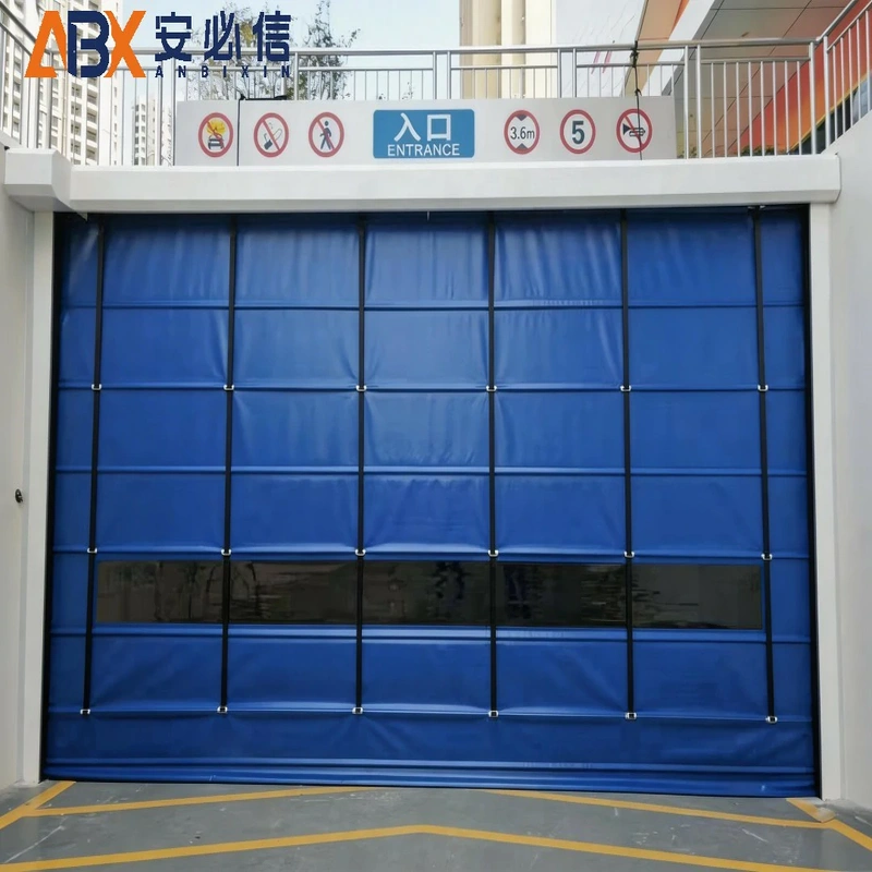 六安市软帘堆积门